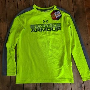 Under Armour ColdGear Boys Long Sleeve Shirt Size Youth Small